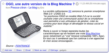 blog machine