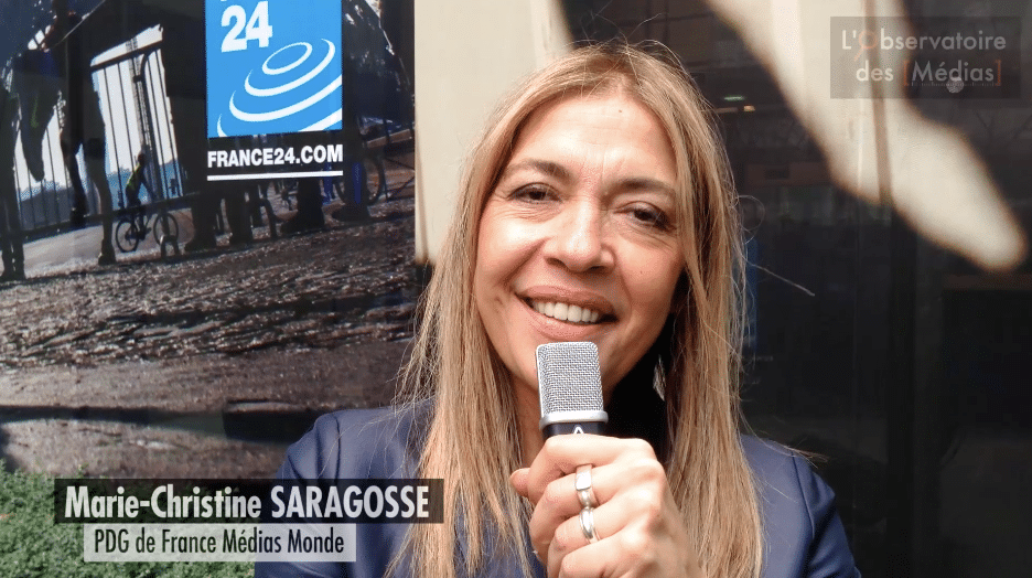 Marie-Christine Saragosse, PDG de France Medias Monde